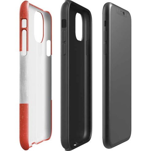 Peru Flag Distressed iPhone 11 Pro Max Impact Case